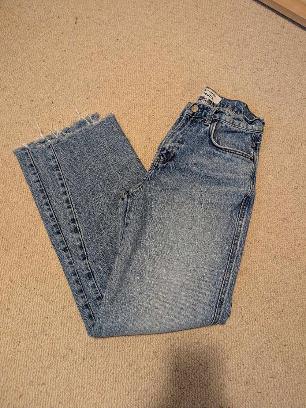 Reformation Val Jeans Colorado Sz 25 - Picture 5 of 7